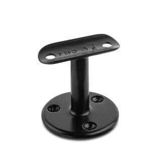 Zwarte leuningdrager Model G (montage met schroeven) Zwarte leuningdrager Model G (montage met schroeven)