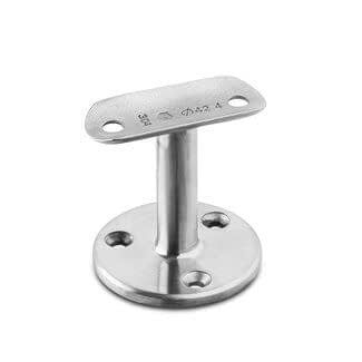 RVS leuningdrager Model G (montage met schroeven)