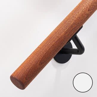 Mahonie houten trapleuning | Rond (38 mm)