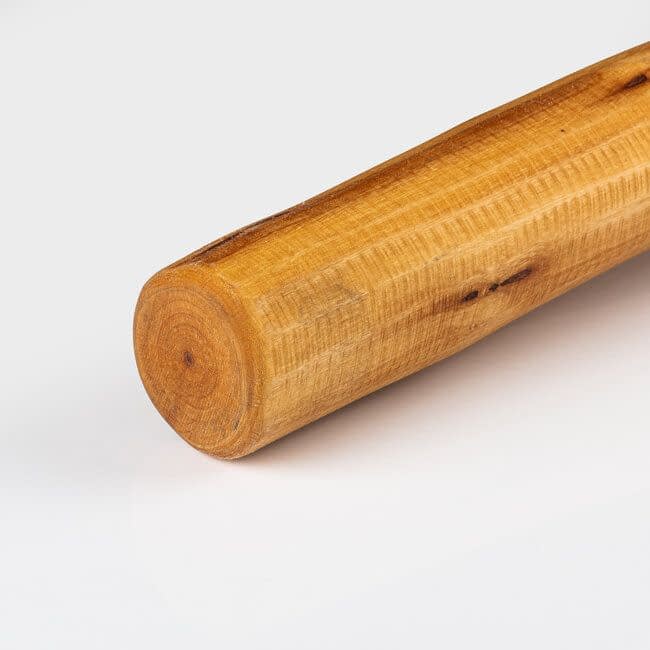 Houten boomstam trapleuning - Oak