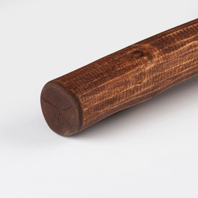 Houten boomstam trapleuning - Mahogany