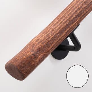 Boomstam trapleuning - Mahogany