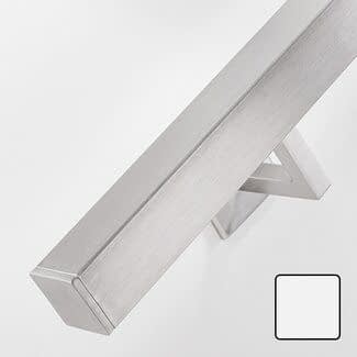 RVS trapleuning | Vierkant (40x40 mm)