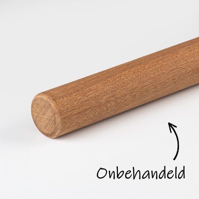 Mahonie houten trapleuning | Rond (38 mm)