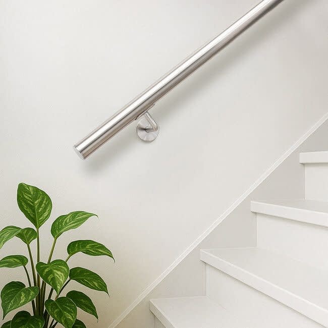 RVS trapleuning | Rond (42,4 mm)