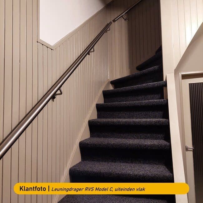 RVS trapleuning | Rond (42,4 mm)