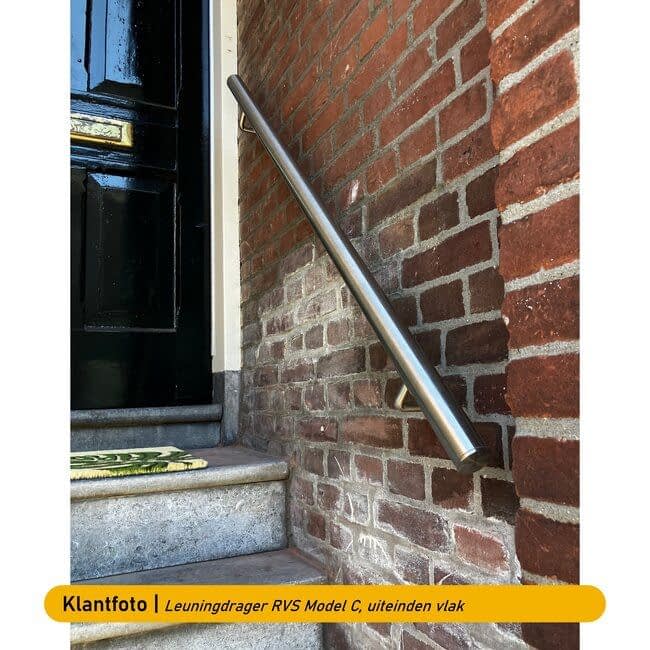 RVS trapleuning | Rond (42,4 mm)