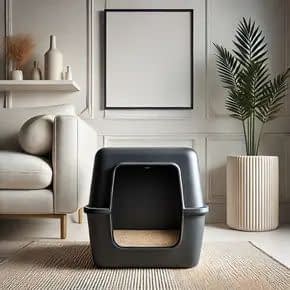 Kattenbak Zwart Kattenbak Zwart