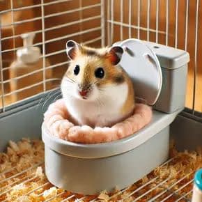 Toilet voor Knaagdieren