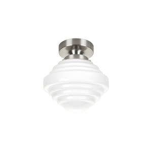 Highlight Plafondlamp York Wit Opaal Glans 15cm
