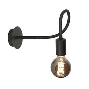 Highlight Wandlamp Flex Zwart Mat Zwart 50cm