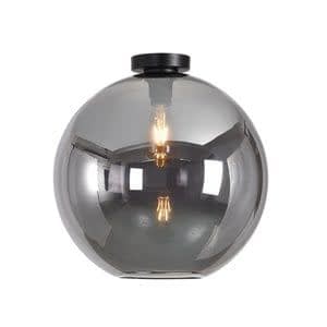 Artdelight Plafondlamp Marino Smoke Glas 40cm