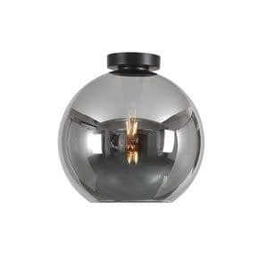 Artdelight Plafondlamp Marino Smoke Glas 30cm