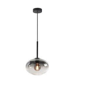 Highlight Hanglamp Zwart Smoke Bellini 26cm 1 Lichts