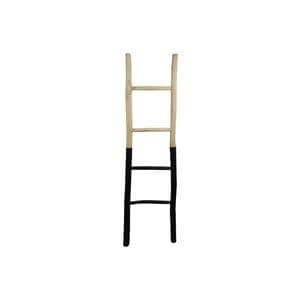 HSM Collection Decoratieve Ladder  Naturel / Zwart  Teak 150cm
