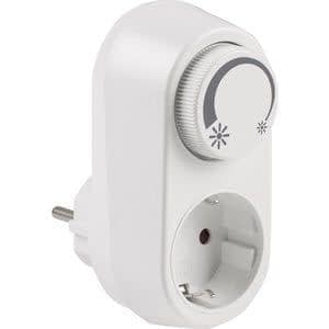 Stekkerdimmer – LED Dimmer – Dimmer Stopcontact – 3 tot 24 Watt – Wit