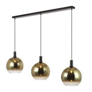 Freelight Gradiente -  Hanglamp - 3 x 30cm - Goud - Zwart