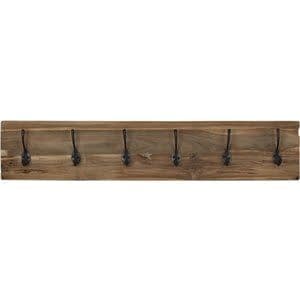 HSM Collection Kapstok Railwood Teak 6 Haken L 90cm