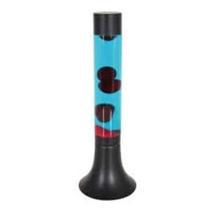 Lavalamp Zwart Groen 37cm E14