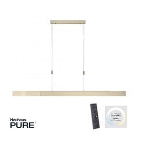 Neuhaus PURE® Hanglamp PURE MOTO e-Slide Gold LED L 120-200cm