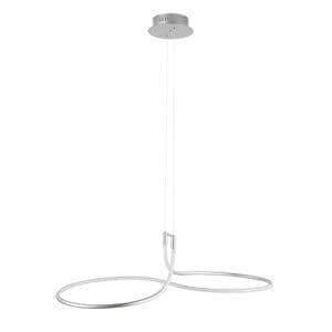 Highlight Hanglamp Basel Zilver Led 98 x 39cm 2e kans