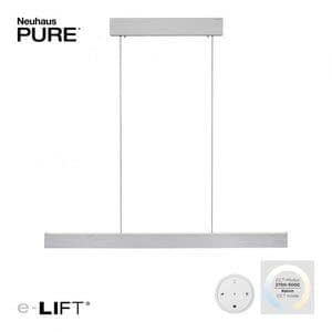 Neuhaus PURE® Hanglamp PURE E-MOTION e-Rise Aluminium 120cm