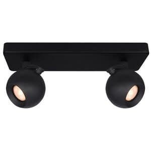 Spot Bolero Zwart 2 Lichts GU-10