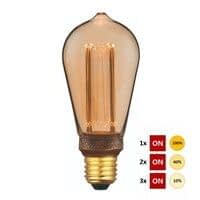 Freelight Hanglamp Aglio Brons-Goud Metaal Ø 28cm