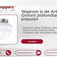 Waarom is de Art-Deco Oxford plafondlamp zo populair