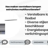 Hoe maken verstelbare lampen eetruimtes multifunctioneler?