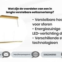 Wat zijn de voordelen van een in lengte verstelbare eetkamerlamp?