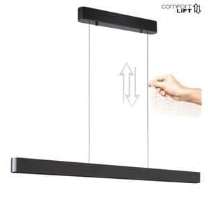 Highlight Hanglamp Quinn Up & Down 118cm Mat Zwart
