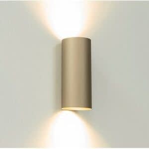 Artdelicht Wandlamp Roulo 2 Champagne GU10 Up & Downlight