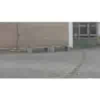Tuinbank beton 180 cm grijs/antraciet