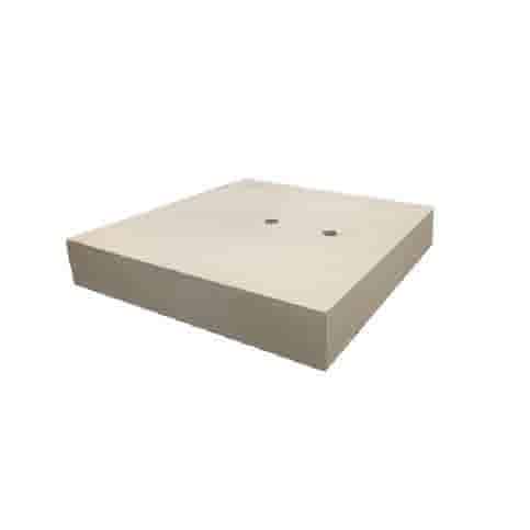Ankerplaat beton 80x80 en 10 cm hoog