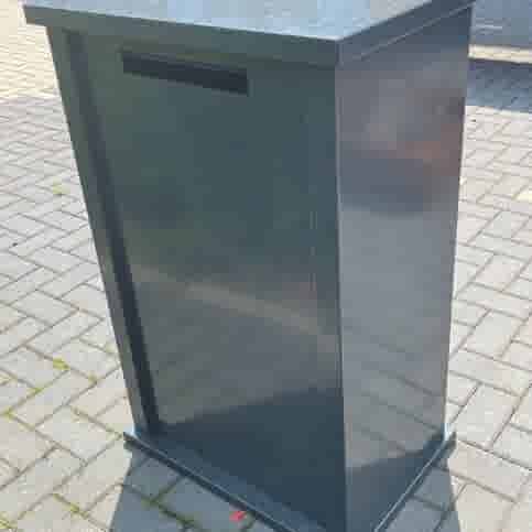 Gepoedercoat staal brievenbus Arizona type M