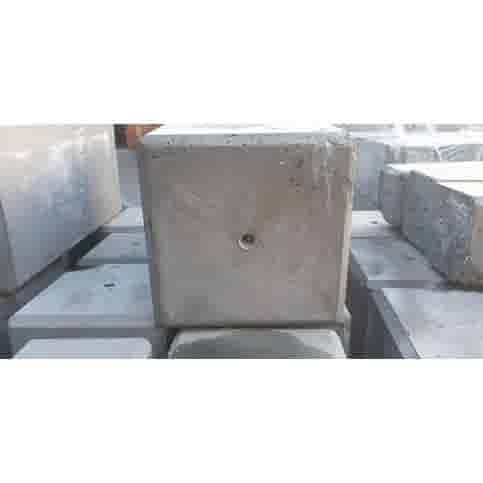 B-keus Betonpoer 22,5x22,5x50cm antraciet M16