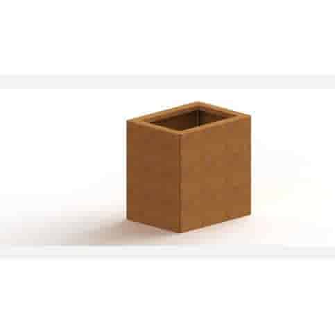Cortenstaal plantenbak Texas 40x30 cm