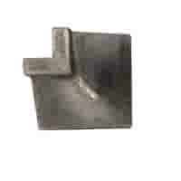 Raamdorpel beton 16x9,5/5 cm hoekstuk uitwendig