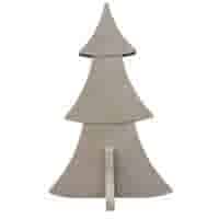 Kerstboom grijs beton 160 cm