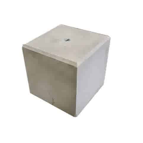 Betonpoer 40x40 en 40 cm hoog grijs M16