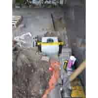 Betonpoer 40x40 en 40 cm hoog grijs M16