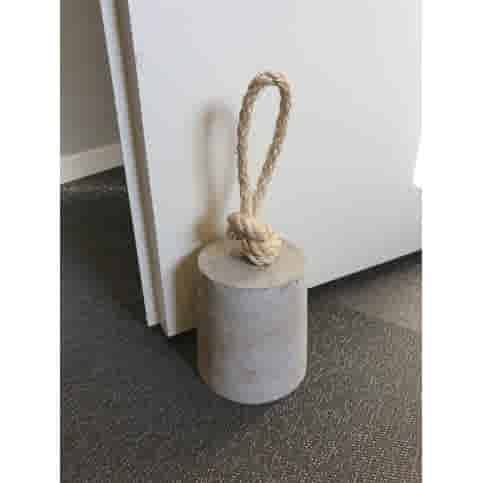 Betonnen Deurstopper met Sisal touw 11 cm