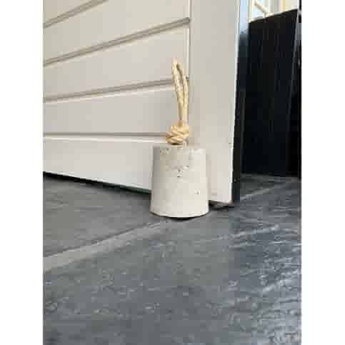 Betonnen Deurstopper met Sisal touw 11 cm