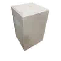 Betonpoer 30x30 en 50 cm hoog grijs M16