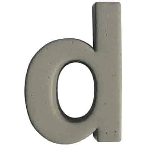 Beton letter d