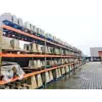 Betonpoer 18x18 en 45 cm hoog grijs M10