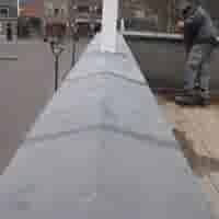 Muurafdekkers beton 2-zijdig antraciet 50x100