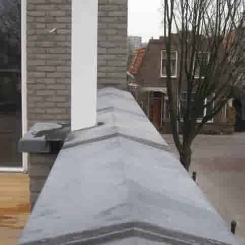 Muurafdekkers beton 2-zijdig antraciet 50x100