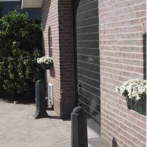 Amsterdammertje type 1 antraciet 105 cm